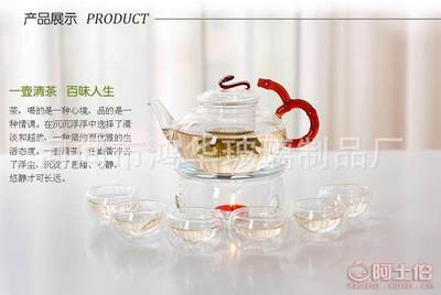 鴻華耐熱玻璃茶具 龍把紅茶壺與玻璃彩把紅茶器的專業(yè)批發(fā)選擇